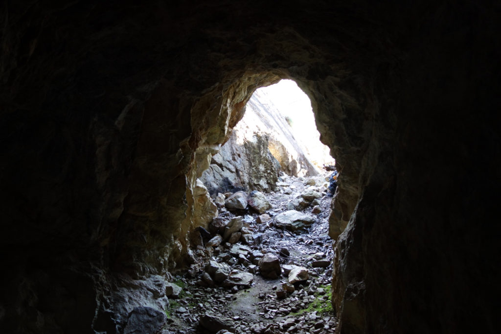 Abandoned shaft of gold working, Yarwal NSW