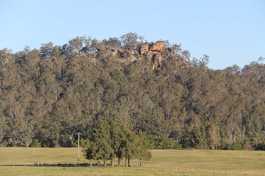 Pulpit Rock, Bundanon. Photo: Simon Biggs